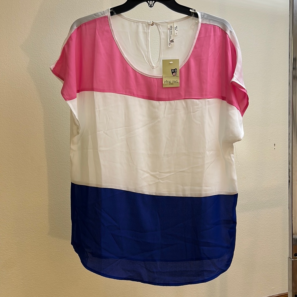 Pink Owl Women’s Blouse